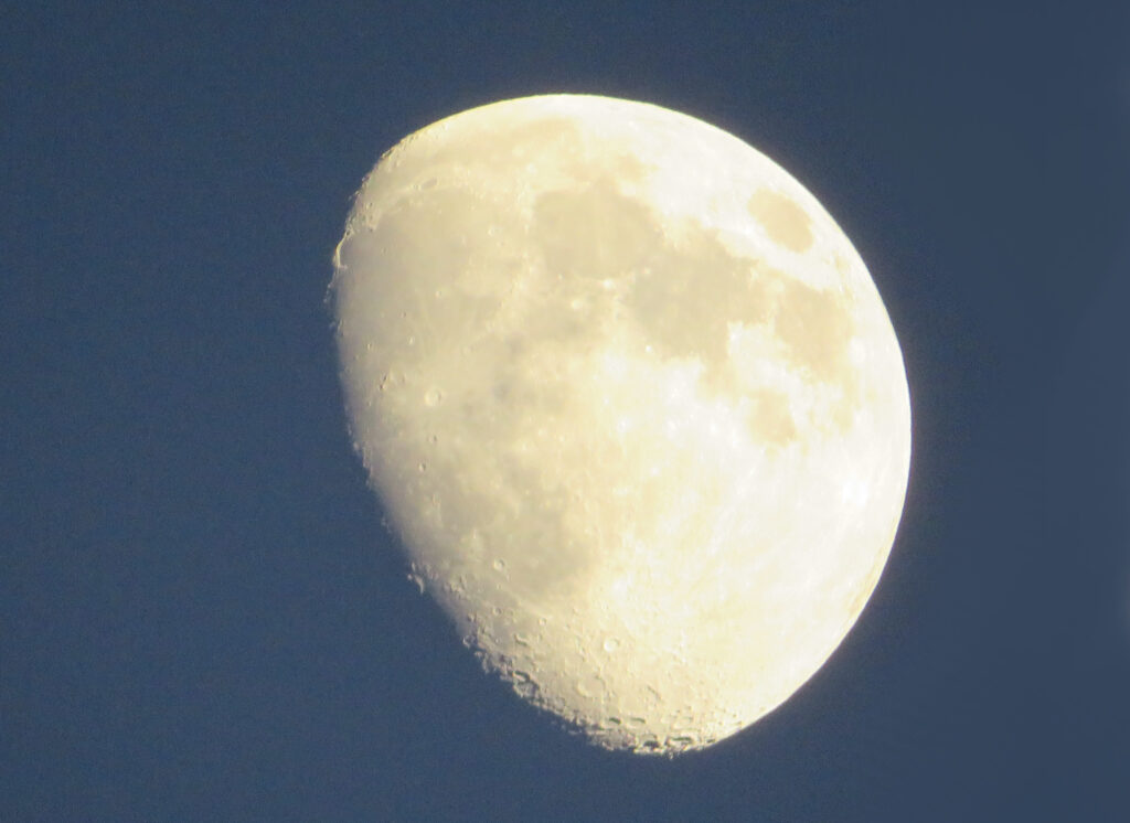 Moon in the day